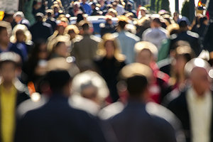 crowds - Copyright – Stock Photo / Register Mark