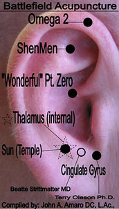 Acupuncture Points - Copyright – Stock Photo / Register Mark