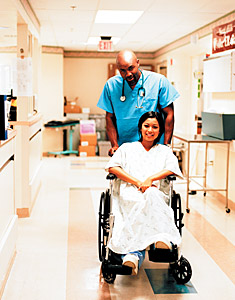Hospital Setting - Copyright – Stock Photo / Register Mark