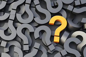 questions - Copyright – Stock Photo / Register Mark