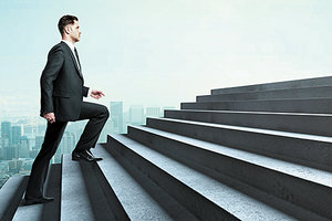 steps to future - Copyright – Stock Photo / Register Mark